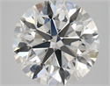 Natural Diamond 2.70 Carats, Round with Excellent Cut, F Color, VS1 Clarity and Certified by GIA