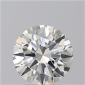 Natural Diamond 2.05 Carats, Round with Excellent Cut, I Color, VVS2 Clarity and Certified by GIA