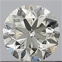 Natural Diamond 0.40 Carats, Round with Very Good Cut, H Color, VS2 Clarity and Certified by GIA