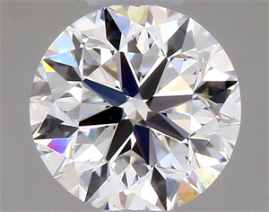 Picture of Natural Diamond 0.40 Carats, Round with Very Good Cut, E Color, VS2 Clarity and Certified by GIA