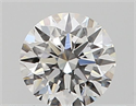 Natural Diamond 0.40 Carats, Round with Very Good Cut, E Color, VVS1 Clarity and Certified by GIA