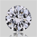 Natural Diamond 0.50 Carats, Round with Excellent Cut, K Color, SI1 Clarity and Certified by GIA