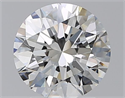 Natural Diamond 2.01 Carats, Round with Excellent Cut, G Color, VS2 Clarity and Certified by GIA