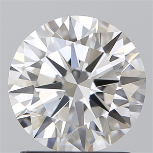 Picture of Natural Diamond 1.57 Carats, Round with Excellent Cut, D Color, VVS1 Clarity and Certified by GIA