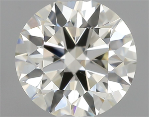 Picture of Natural Diamond 0.50 Carats, Round with Excellent Cut, K Color, VS2 Clarity and Certified by GIA