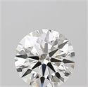 Natural Diamond 0.42 Carats, Round with Excellent Cut, I Color, VS2 Clarity and Certified by GIA