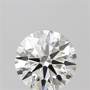 Picture of Natural Diamond 0.42 Carats, Round with Excellent Cut, I Color, VS2 Clarity and Certified by GIA