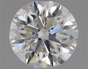 Picture of Natural Diamond 0.50 Carats, Round with Excellent Cut, G Color, SI2 Clarity and Certified by GIA