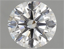 Natural Diamond 2.08 Carats, Round with Excellent Cut, D Color, VS1 Clarity and Certified by GIA