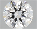 Natural Diamond 0.42 Carats, Round with Excellent Cut, E Color, VS2 Clarity and Certified by GIA