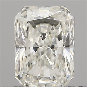 Picture of Natural Diamond 0.40 Carats, Radiant with  Cut, I Color, SI1 Clarity and Certified by GIA