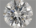 Natural Diamond 0.40 Carats, Round with Excellent Cut, H Color, VS1 Clarity and Certified by IGI