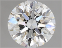 Natural Diamond 1.80 Carats, Round with Excellent Cut, G Color, VVS1 Clarity and Certified by GIA