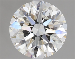 Picture of Natural Diamond 1.80 Carats, Round with Excellent Cut, G Color, VVS1 Clarity and Certified by GIA