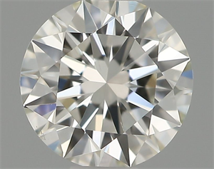 Picture of Natural Diamond 0.40 Carats, Round with Excellent Cut, H Color, VS2 Clarity and Certified by IGI