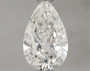 Picture of Natural Diamond 1.01 Carats, Pear with  Cut, H Color, VS2 Clarity and Certified by GIA