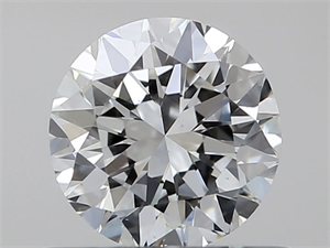 Picture of Natural Diamond 0.50 Carats, Round with Very Good Cut, I Color, VS1 Clarity and Certified by GIA