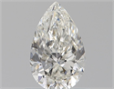 Natural Diamond 0.70 Carats, Pear with  Cut, H Color, VS2 Clarity and Certified by GIA