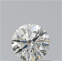 Natural Diamond 0.40 Carats, Round with Excellent Cut, I Color, SI2 Clarity and Certified by GIA