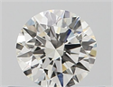 Natural Diamond 0.40 Carats, Round with Very Good Cut, I Color, VVS1 Clarity and Certified by GIA