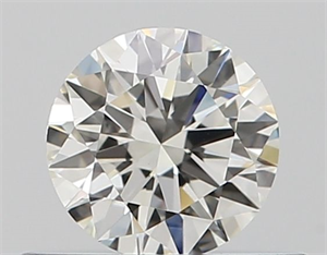 Picture of Natural Diamond 0.40 Carats, Round with Very Good Cut, I Color, VVS1 Clarity and Certified by GIA