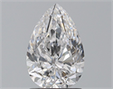 Natural Diamond 1.15 Carats, Pear with  Cut, D Color, VS1 Clarity and Certified by GIA