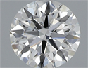 Natural Diamond 0.41 Carats, Round with Excellent Cut, G Color, SI1 Clarity and Certified by GIA