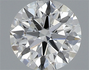 Picture of Natural Diamond 0.41 Carats, Round with Excellent Cut, G Color, SI1 Clarity and Certified by GIA