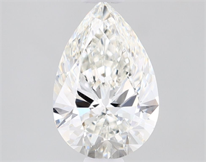 Picture of Natural Diamond 1.02 Carats, Pear with  Cut, G Color, VVS2 Clarity and Certified by GIA