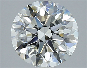 Picture of Natural Diamond 2.70 Carats, Round with Excellent Cut, H Color, VS1 Clarity and Certified by GIA