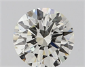 Natural Diamond 0.50 Carats, Round with Excellent Cut, I Color, VS2 Clarity and Certified by GIA