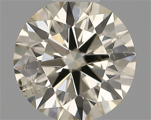 Picture of Natural Diamond 0.40 Carats, Round with Excellent Cut, K Color, SI2 Clarity and Certified by IGI