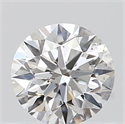 Natural Diamond 0.42 Carats, Round with Excellent Cut, G Color, SI1 Clarity and Certified by GIA