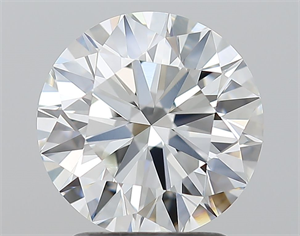 Picture of Natural Diamond 2.15 Carats, Round with Excellent Cut, G Color, VVS1 Clarity and Certified by GIA