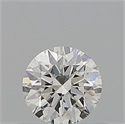 Natural Diamond 0.42 Carats, Round with Excellent Cut, I Color, VS2 Clarity and Certified by GIA