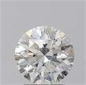 Natural Diamond 2.28 Carats, Round with Excellent Cut, H Color, VS2 Clarity and Certified by GIA