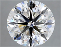 Natural Diamond 2.01 Carats, Round with Very Good Cut, G Color, SI2 Clarity and Certified by GIA