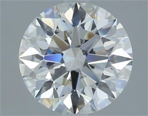 Picture of Natural Diamond 2.50 Carats, Round with Excellent Cut, H Color, SI1 Clarity and Certified by GIA