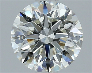 Picture of Natural Diamond 2.19 Carats, Round with Excellent Cut, H Color, VS2 Clarity and Certified by IGI