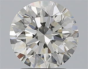 Picture of Natural Diamond 2.00 Carats, Round with Excellent Cut, I Color, VS1 Clarity and Certified by GIA