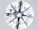 Natural Diamond 2.00 Carats, Round with Excellent Cut, E Color, VVS2 Clarity and Certified by GIA