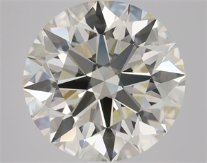 Picture of Natural Diamond 3.20 Carats, Round with Excellent Cut, J Color, VS1 Clarity and Certified by IGI