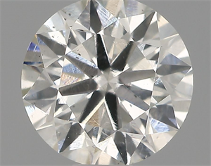 Picture of Natural Diamond 0.56 Carats, Round with Excellent Cut, G Color, SI1 Clarity and Certified by IGI