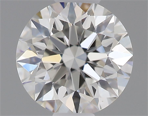 Picture of Natural Diamond 0.40 Carats, Round with Excellent Cut, G Color, VS1 Clarity and Certified by GIA