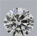 Natural Diamond 0.40 Carats, Round with Excellent Cut, I Color, SI1 Clarity and Certified by IGI