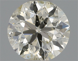 Picture of Natural Diamond 0.40 Carats, Round with Very Good Cut, I Color, SI2 Clarity and Certified by IGI