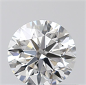 Natural Diamond 0.43 Carats, Round with Excellent Cut, G Color, VS2 Clarity and Certified by GIA