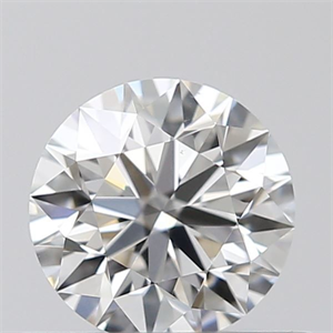 Picture of Natural Diamond 0.43 Carats, Round with Excellent Cut, G Color, VS2 Clarity and Certified by GIA