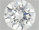 Natural Diamond 0.41 Carats, Round with Excellent Cut, E Color, VS2 Clarity and Certified by GIA