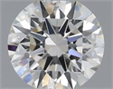 Natural Diamond 0.40 Carats, Round with Excellent Cut, J Color, IF Clarity and Certified by GIA